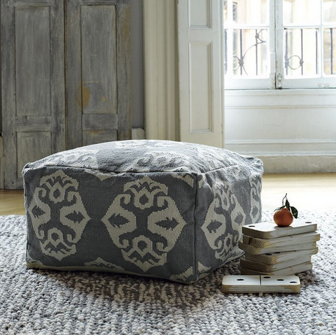 Ana Printed Pouf