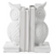 White Owl Bookends